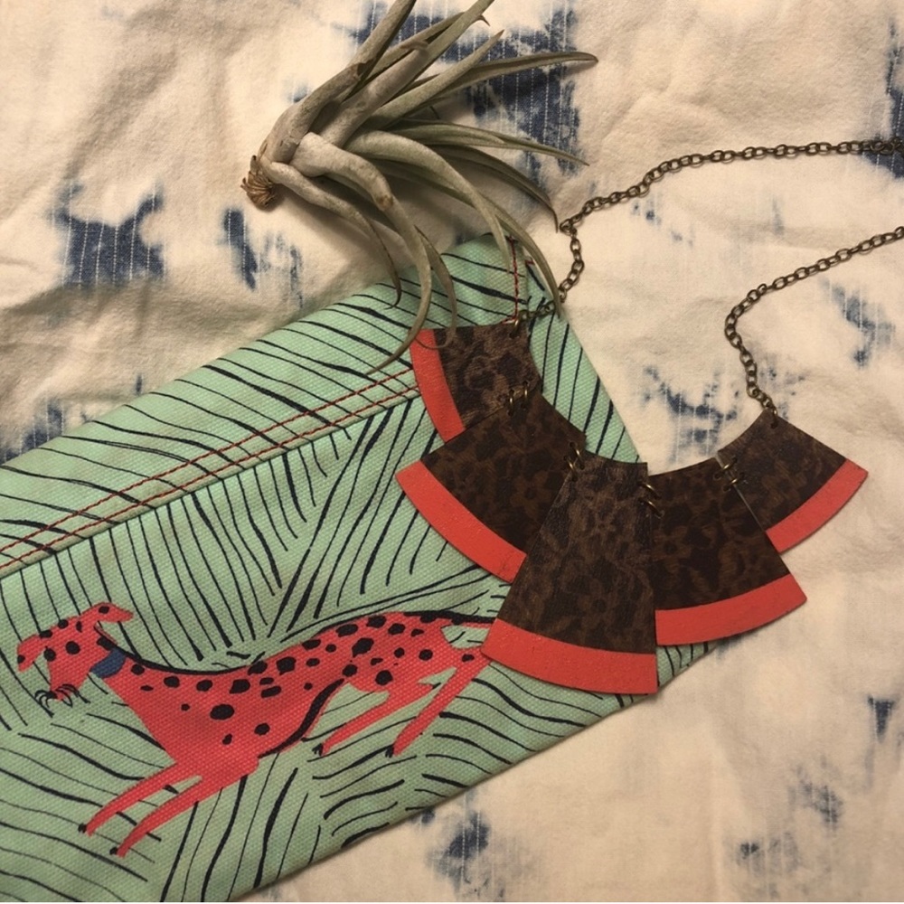 Anthropologie statement necklace